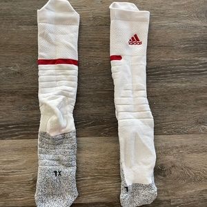 Nebraska Football Adidas Socks